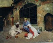 Arab or Arabic people and life. Orientalism oil paintings 175, unknow artist